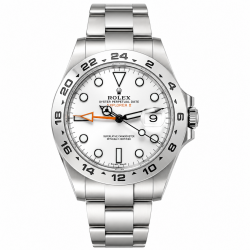 Rolex Explorer II 42MM White Dial 216570 Stainless Steel Watch